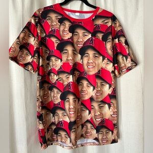 Ohtani Face T-Shirt